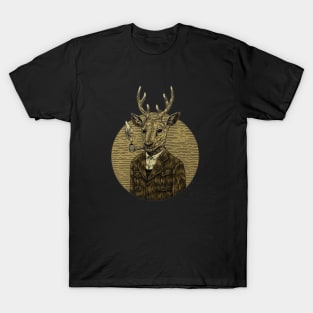 smooking deer T-Shirt